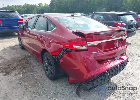 2018 Ford Fusion Se from USA, damaged, VIN 3FA6P0HD2JR265331